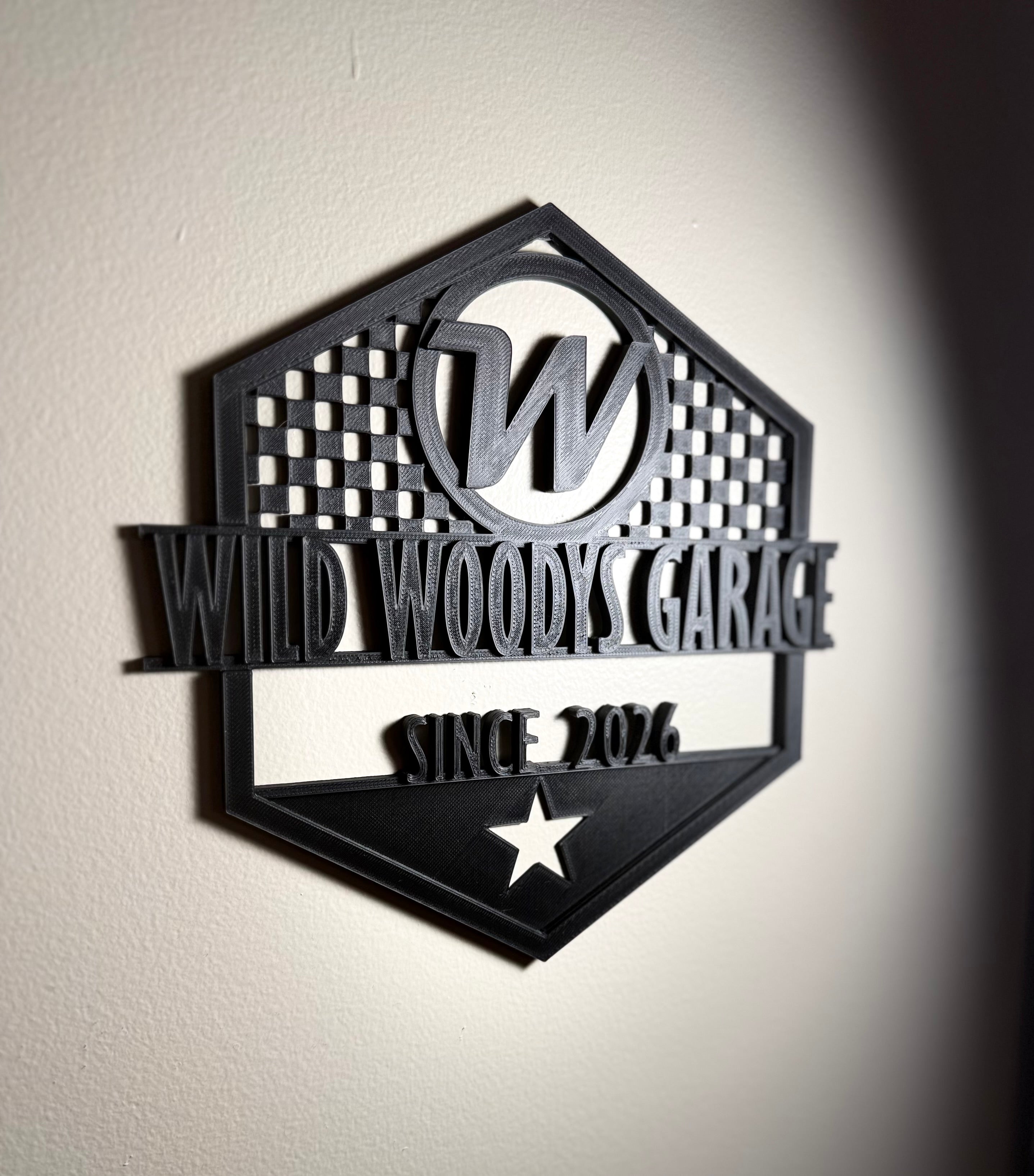 Wild Woodys Garage Wall Decor